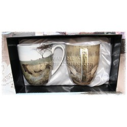 McIntosh Fine Bone China - Robert Bateman Mug Pairs